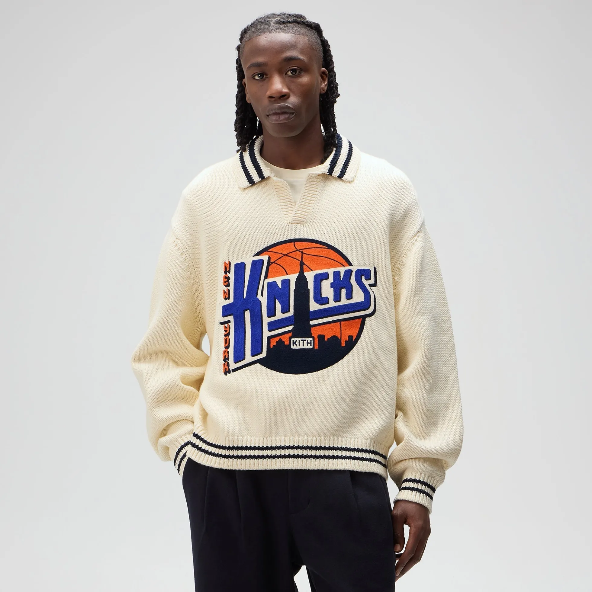Kith for the New York Knicks Nelson Rugby Sweater