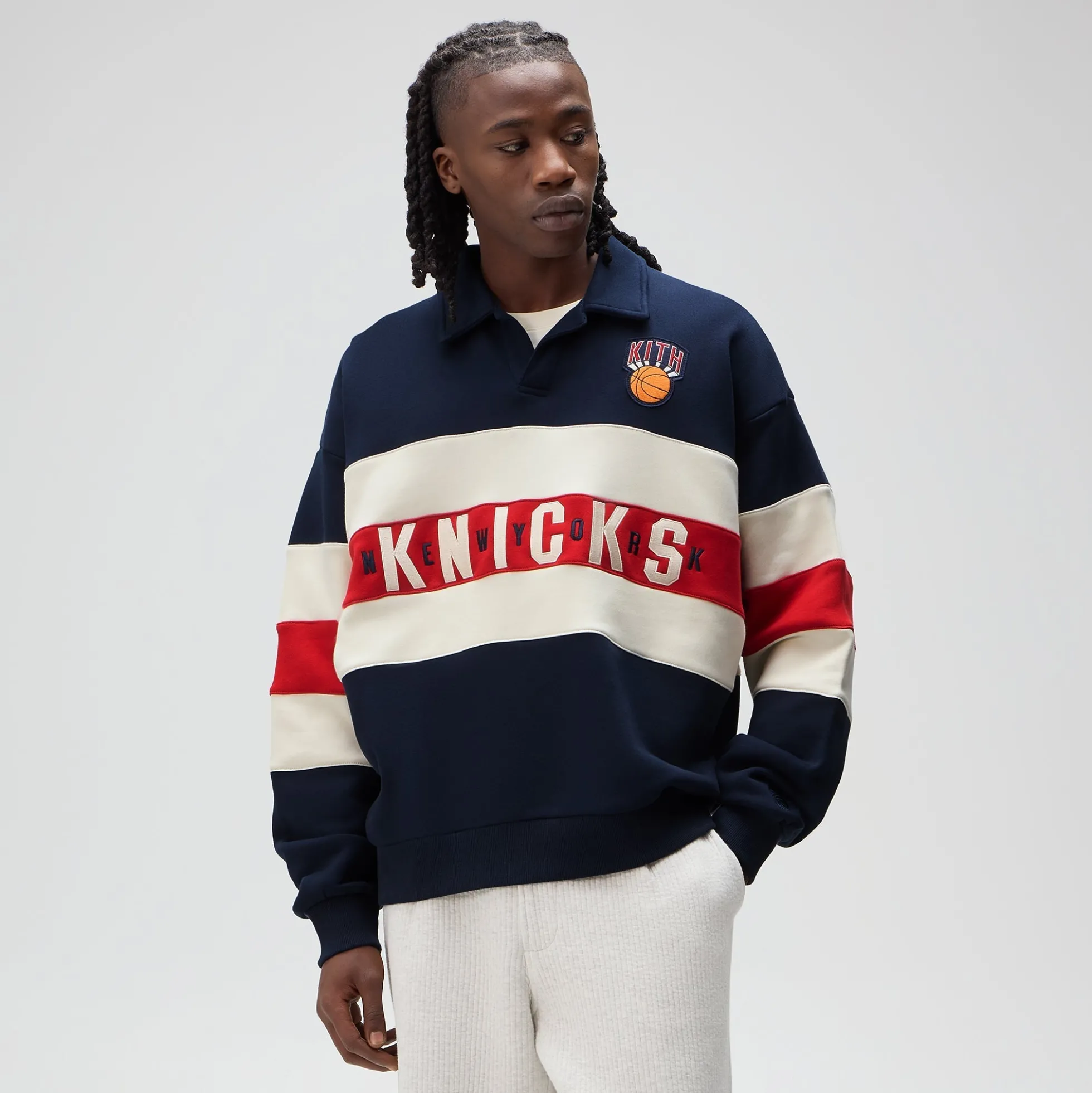 Kith for the New York Knicks Classic Nelson Rugby
