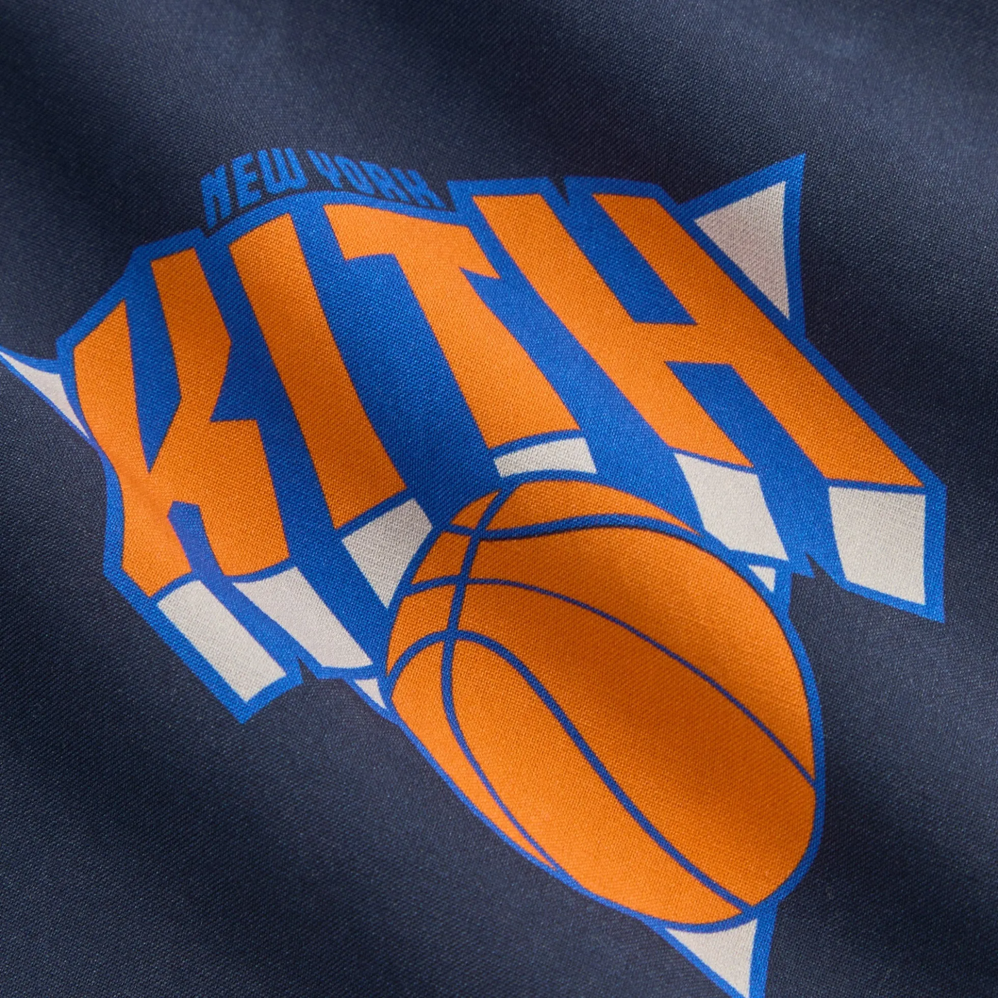 Kith for the New York Knicks Playoffs Thompson Camp Collar Shirt