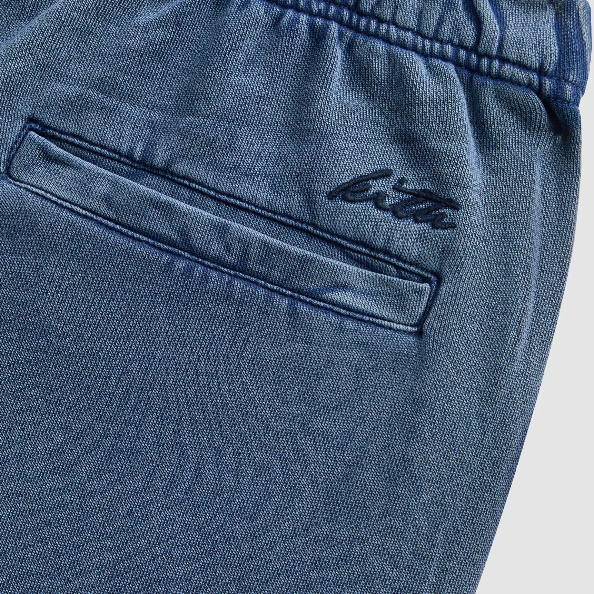 Kith Indigo Fleece Nelson Sweatpant