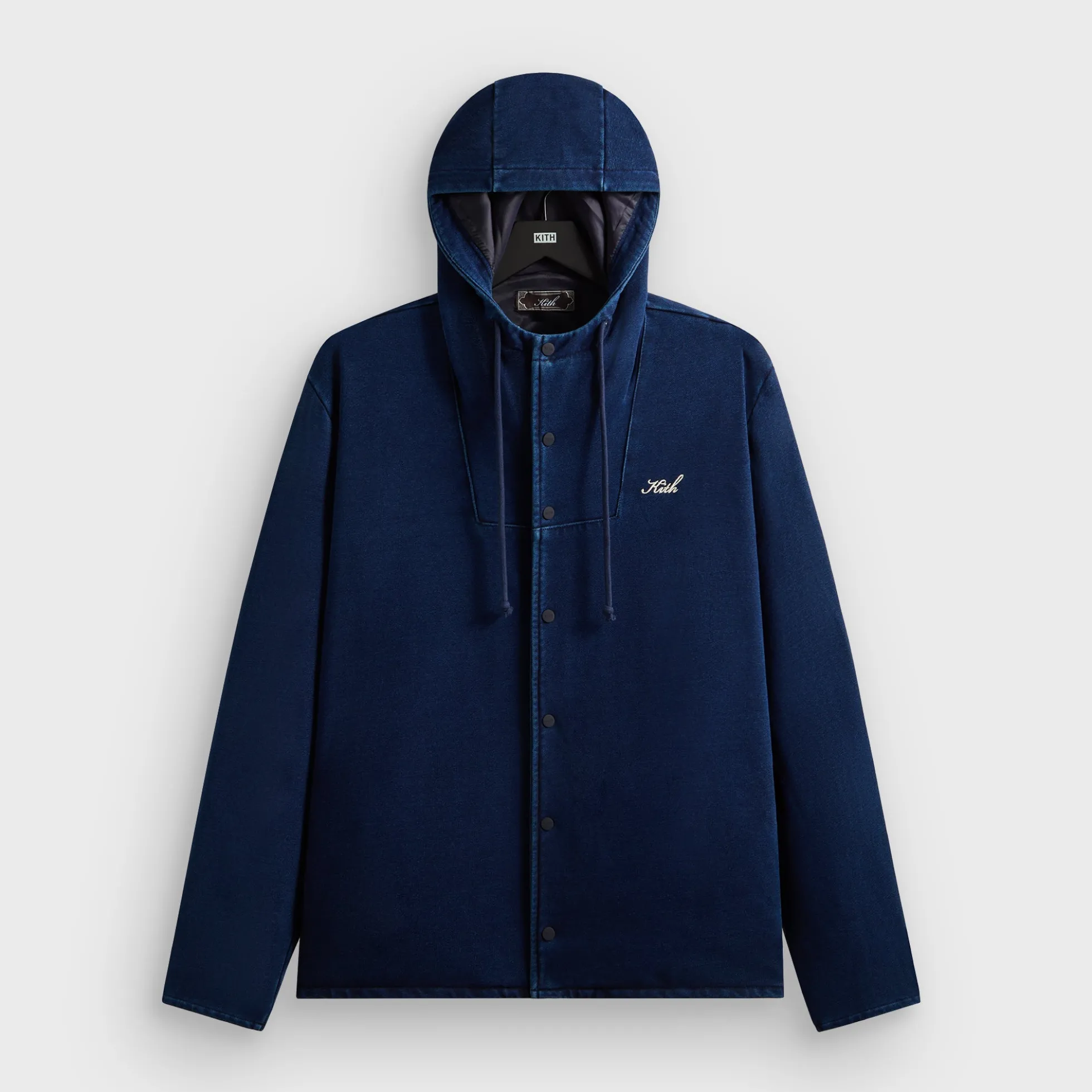 Kith Indigo Loopback Terry Dorian Jacket