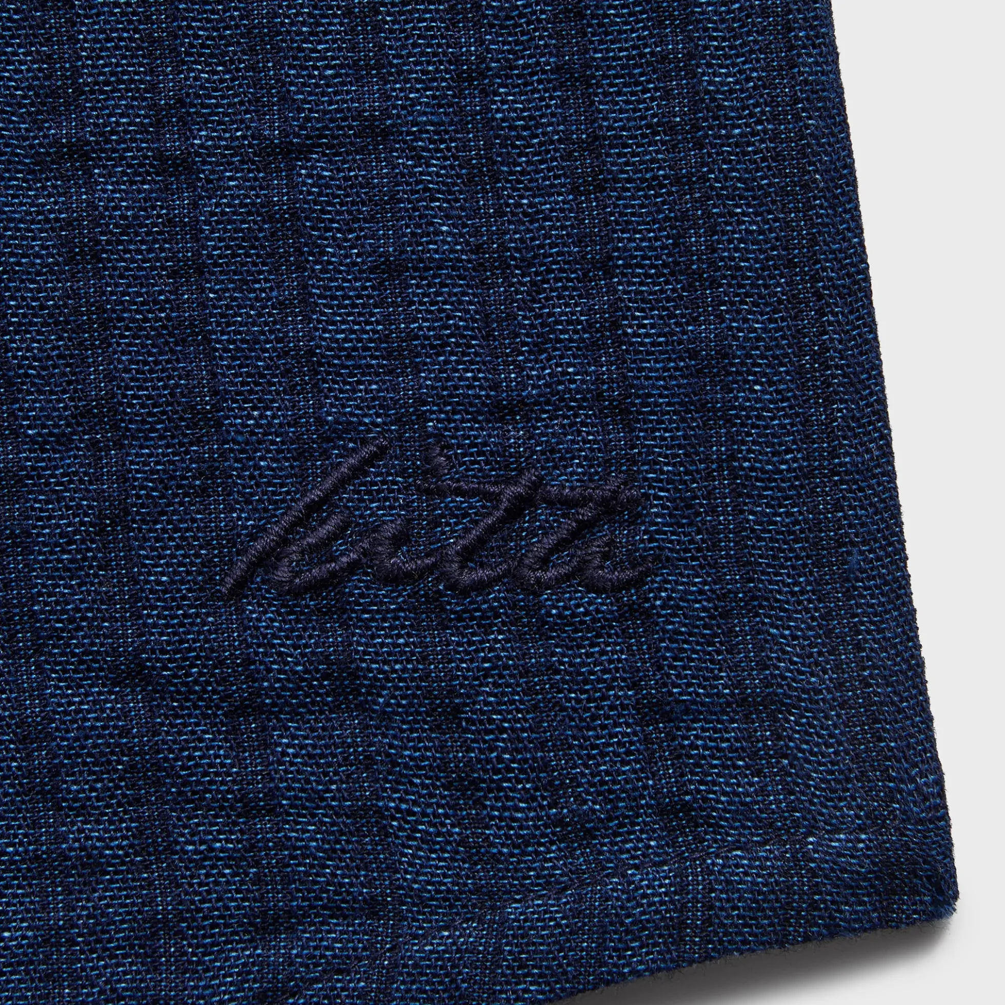 Kith Indigo Seersucker Townsend Shirt