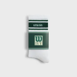 Kith Ivy for Wilson Stripe Logo Crew Socks