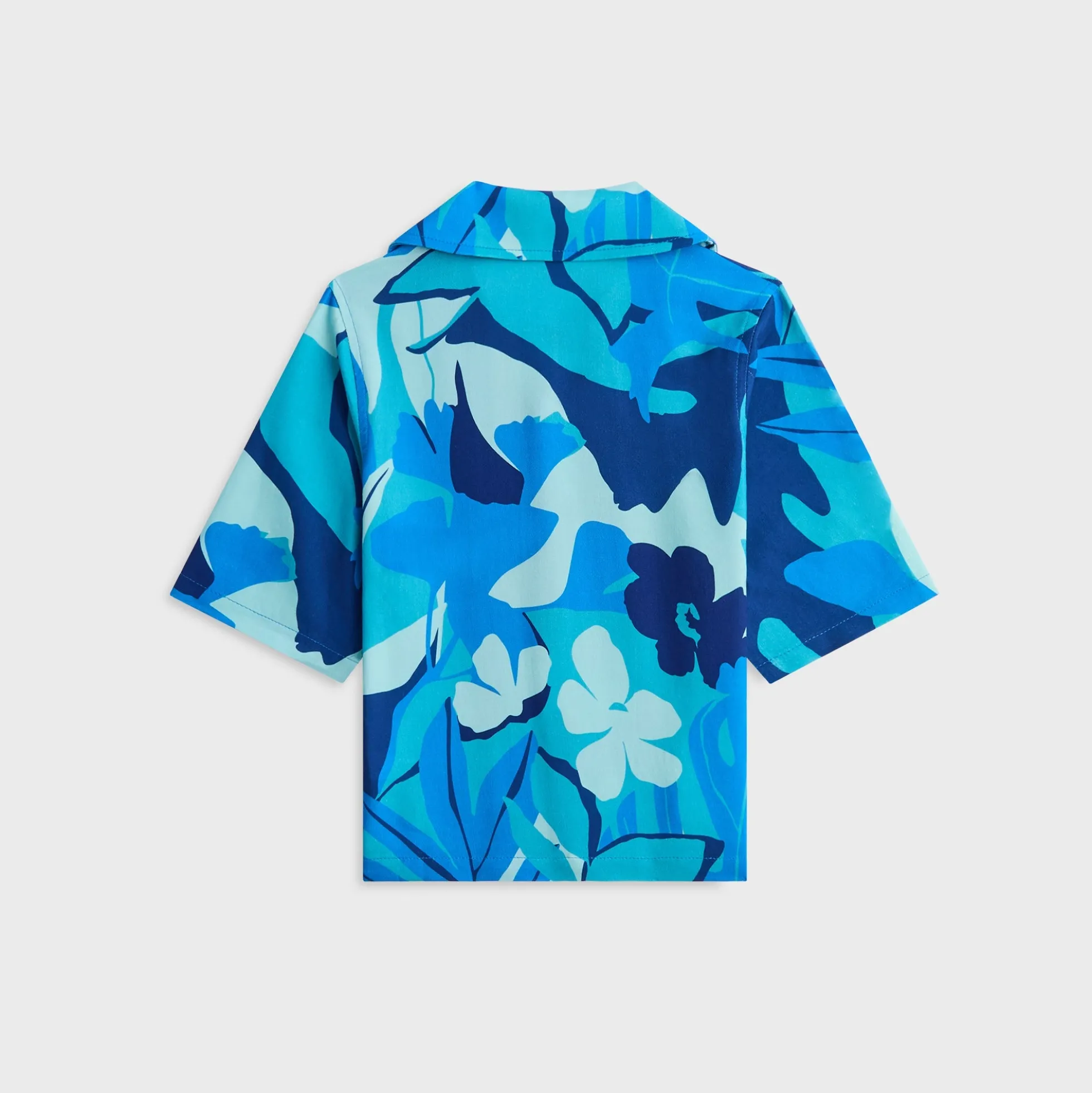 Kith Kids Abstract Tropical Thompson Camp Shirt
