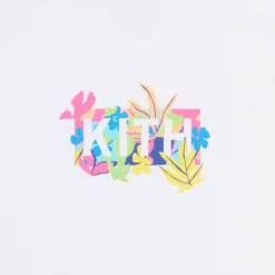 Kith Kids Abstract Tropical Classic Logo Graphic Tee