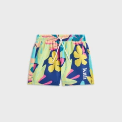 Kith Kids Abstract Tropical Kai Swim Trunk