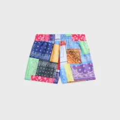 Kith Kids Bandana Splice Kai Swim Trunk
