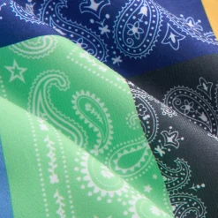 Kith Kids Bandana Splice Kai Swim Trunk
