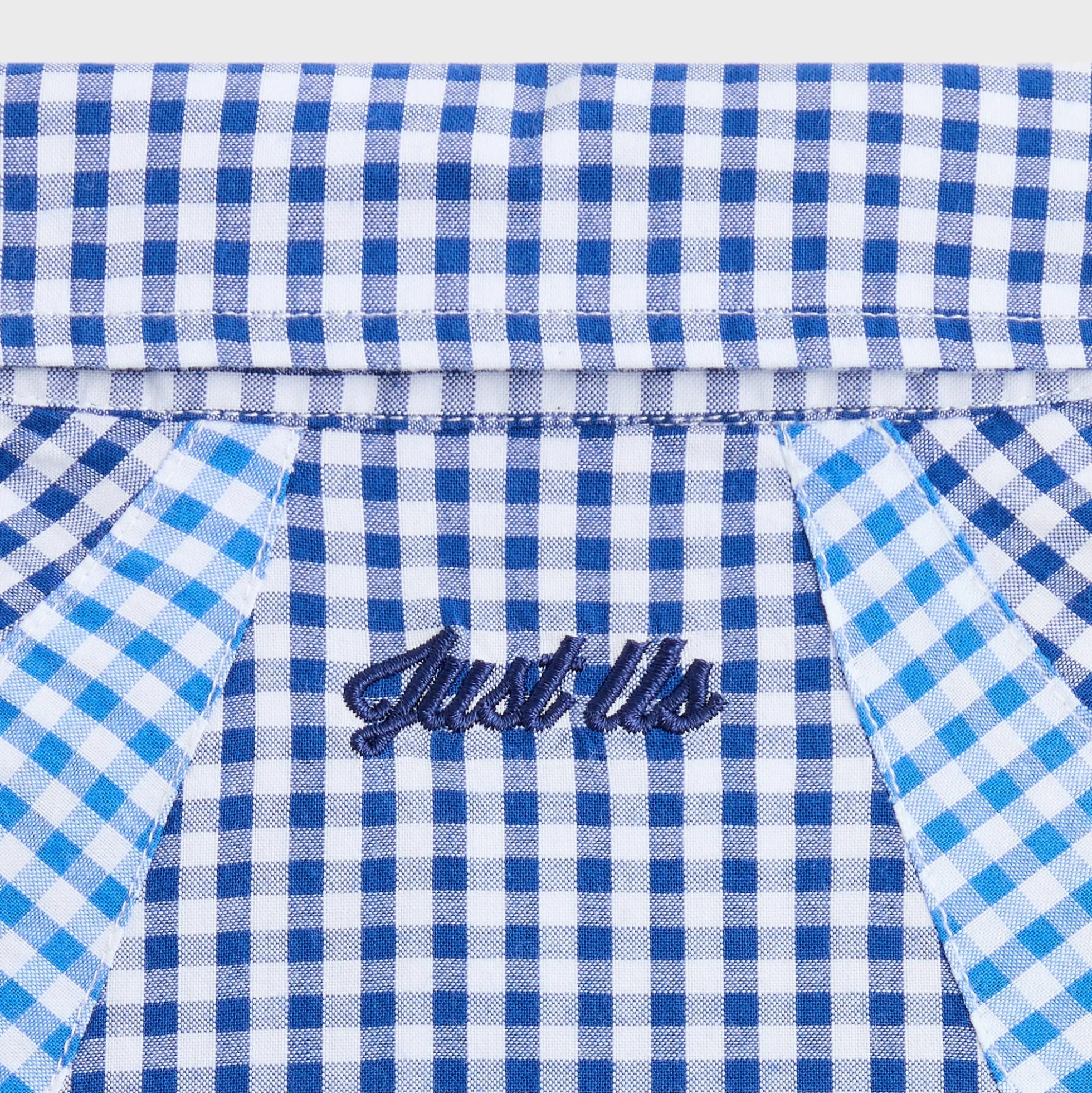 Kith Kids Color-Blocked Gingham Apollo Shirt