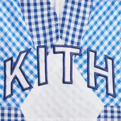 Kith Kids Color-Blocked Gingham Turbo Short