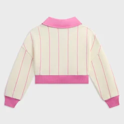 Kith Kids Cropped Collared Nelson Sweatshirt