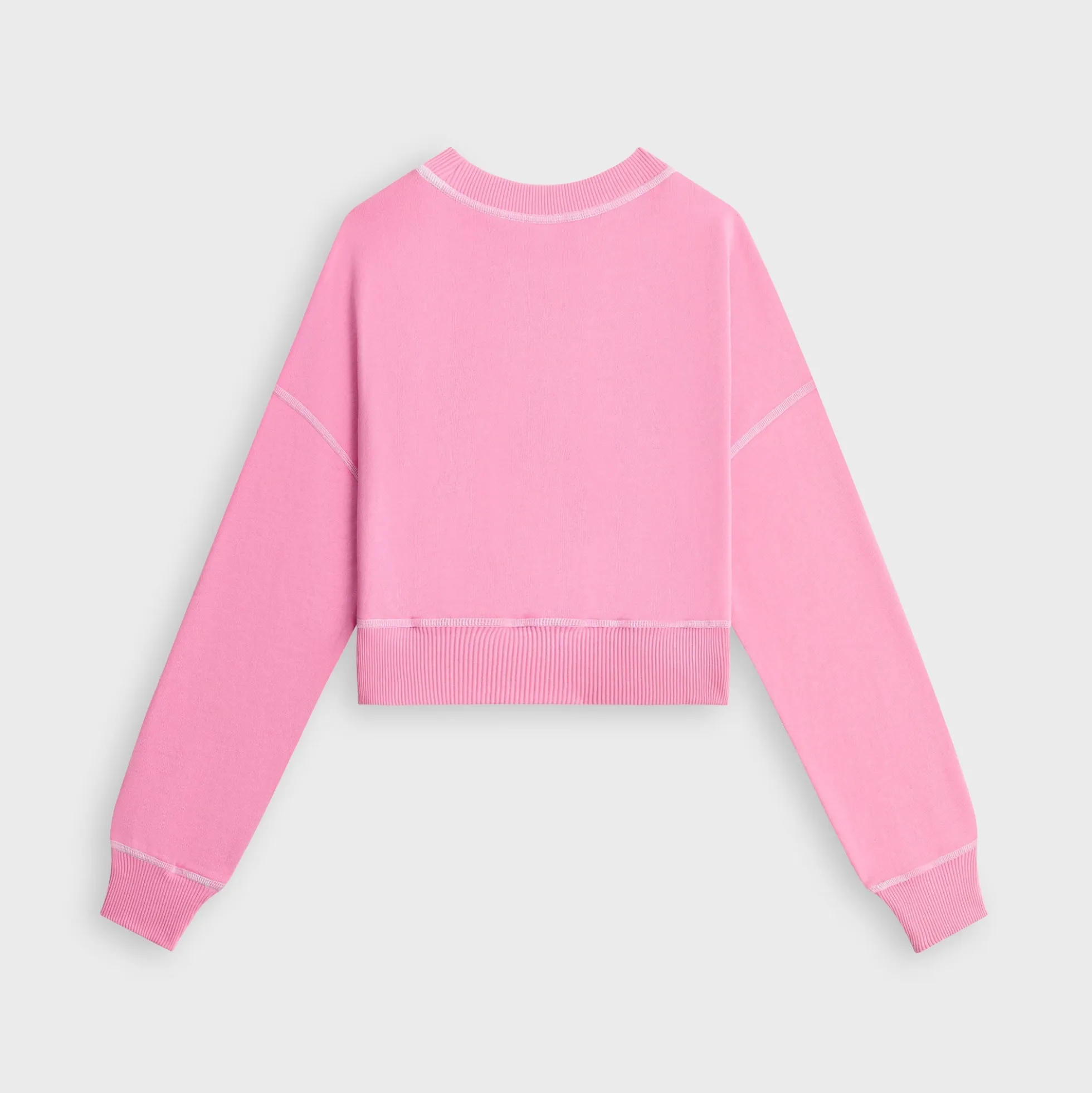 Kith Kids Cropped Contrast Stitch Nelson Crewneck