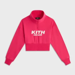 Kith Kids Cropped Fallon Quarter Zip