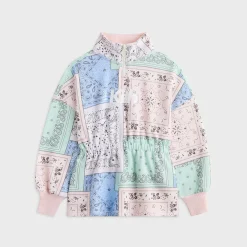 Kith Kids Deconstructed Bandana Nelson Quarter Zip Dress