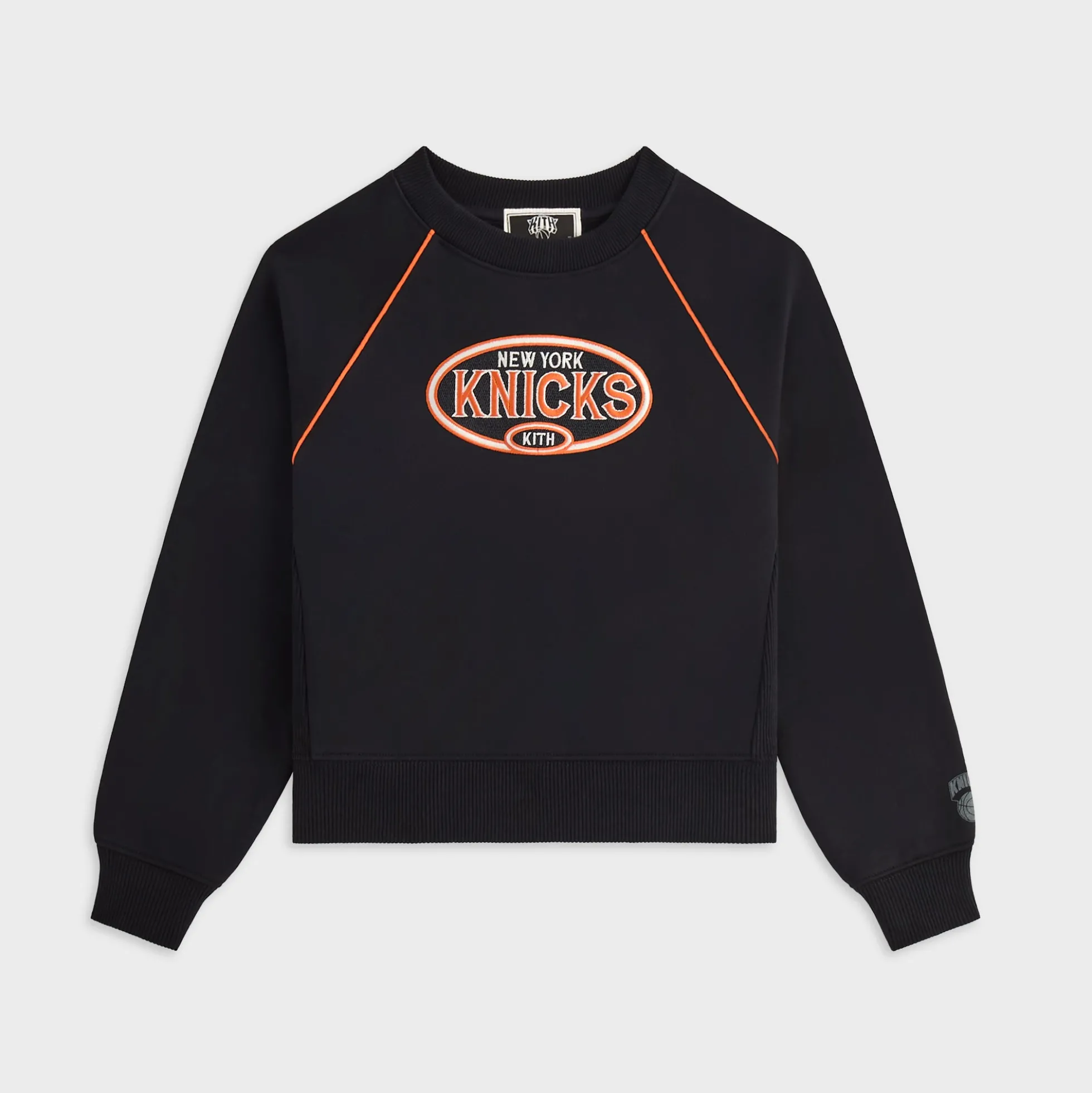 Kith Kids for the New York Knicks Raglan Nelson Crewneck