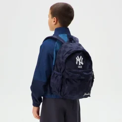 Kith Kids for the New York Yankees Checkered Satin Backpack