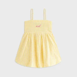Kith Kids Gingham Peyton II Bubble Dress