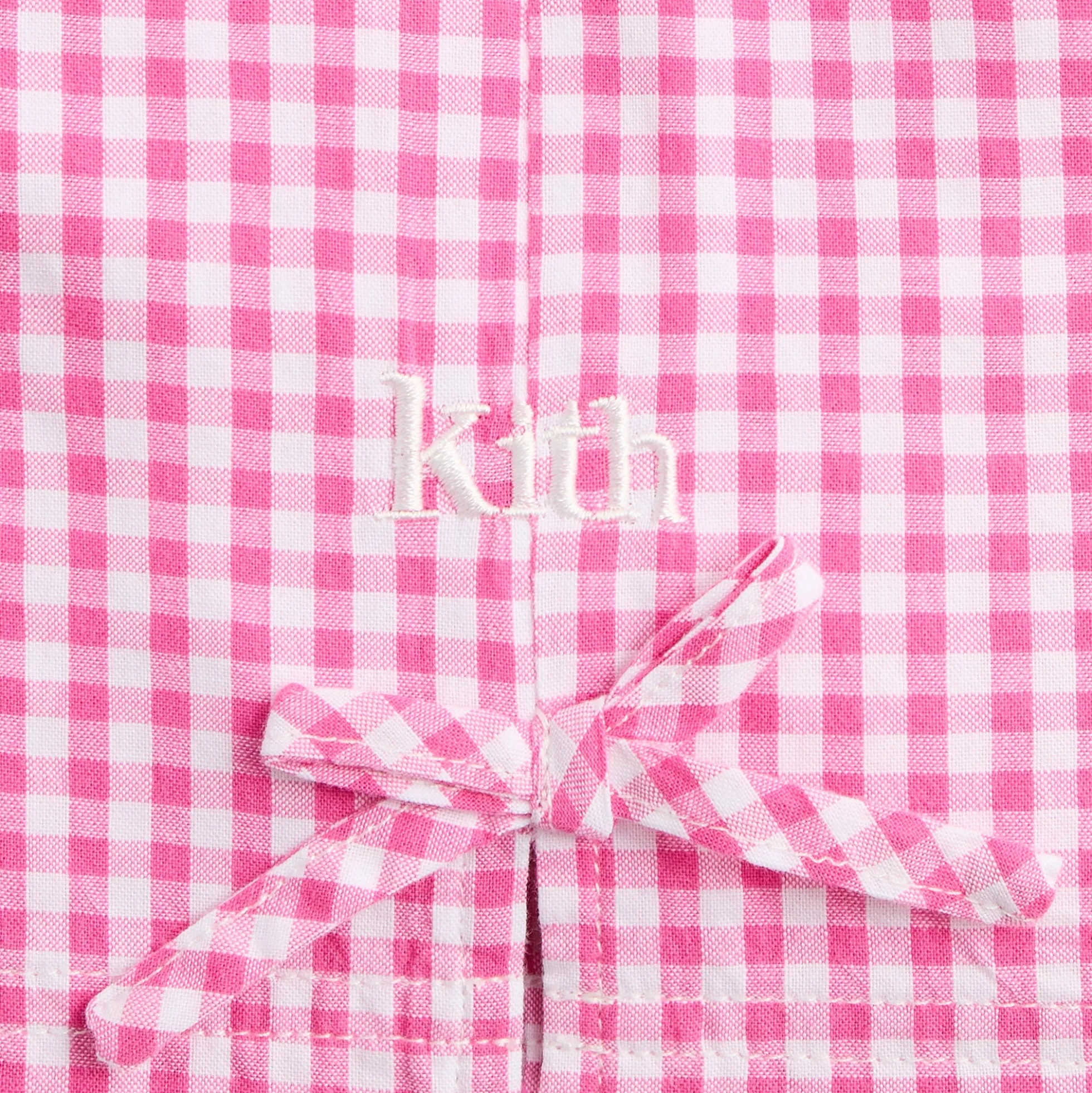 Kith Kids Gingham Tie Michla Short