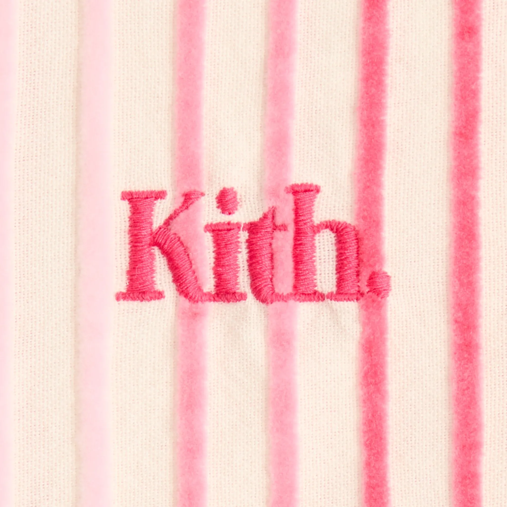 Kith Kids Jayda Chenille Stripe Cropped Shirt