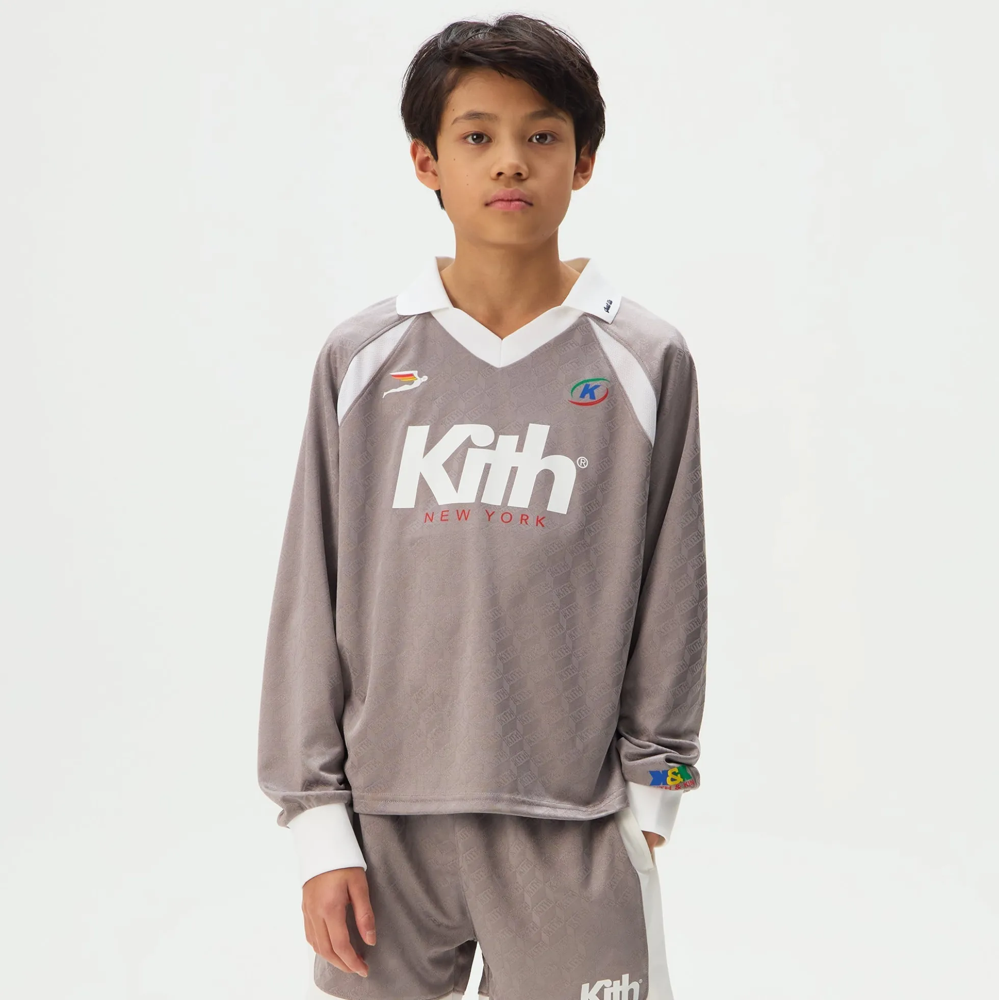 Kith Kids Long Sleeve Soccer Jersey Polo
