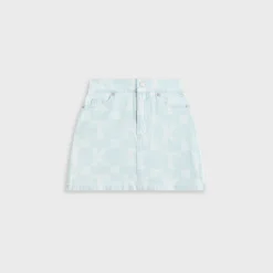 Kith Kids Monogram Denim Skirt