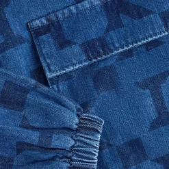Kith Kids Monogram Denim Harrison Pullover