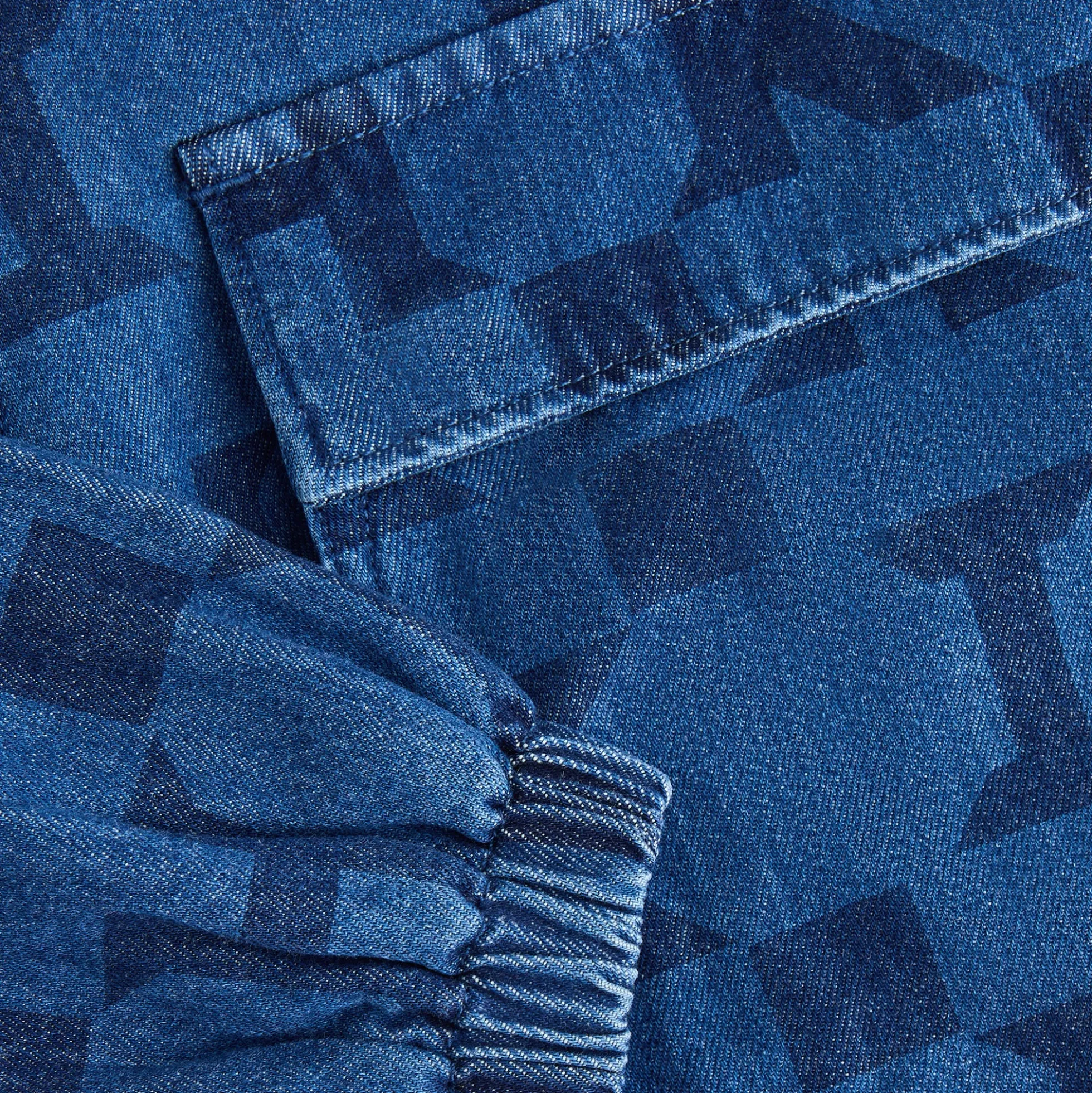 Kith Kids Monogram Denim Harrison Pullover