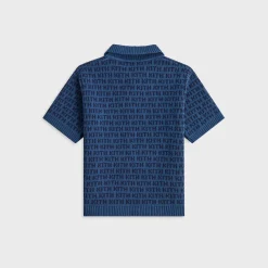 Kith Kids Monogram Jacquard Tilden Polo