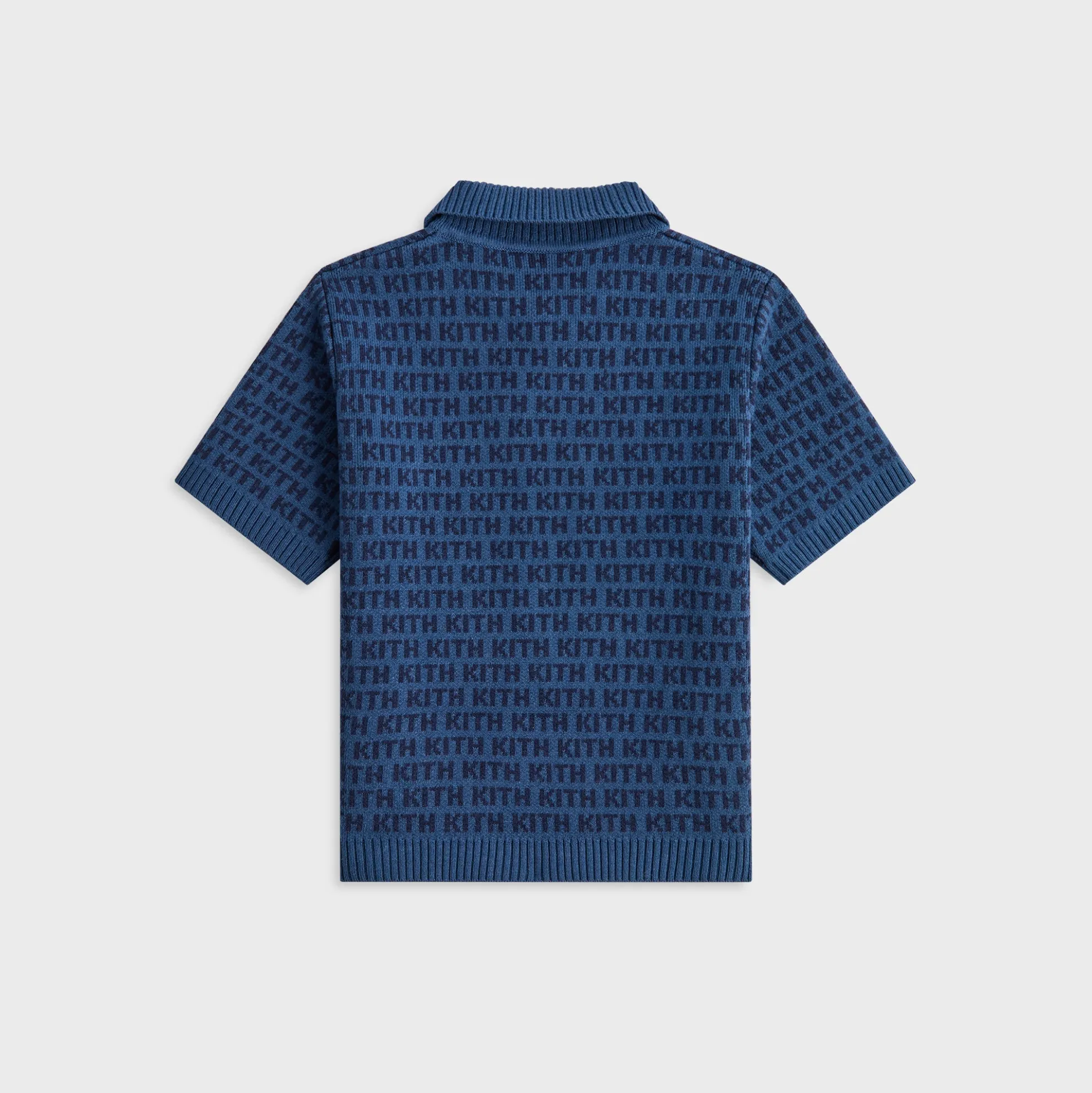 Kith Kids Monogram Jacquard Tilden Polo
