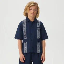 Kith Kids Novelty Embroidered Bennet Collared Shirt
