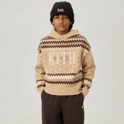 Kith Kids Novelty Fair Isle Nelson Hoodie Sweater
