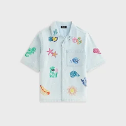 Kith Kids Novelty Thompson Camp Shirt