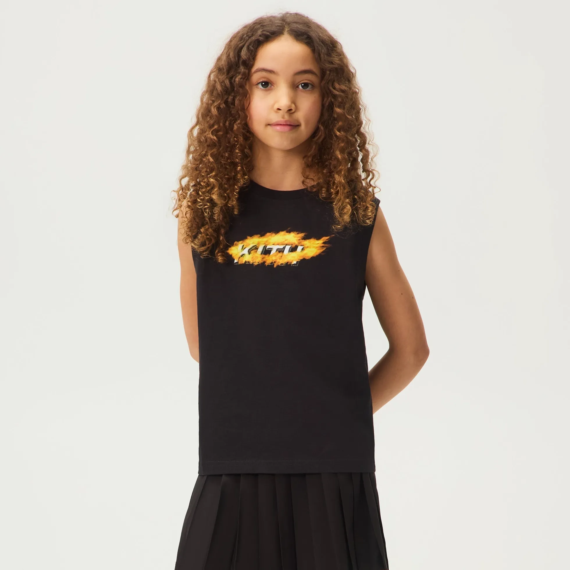 Kith Kids Orbit Flame Muscle Tank