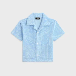 Kith Kids Paisley Jacquard Camp Shirt