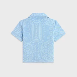Kith Kids Paisley Jacquard Camp Shirt