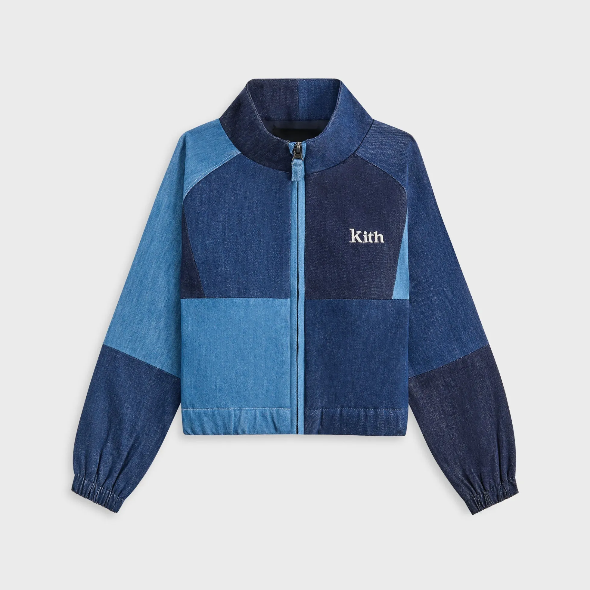 Kith Kids Patchwork Denim Milo Track Jacket