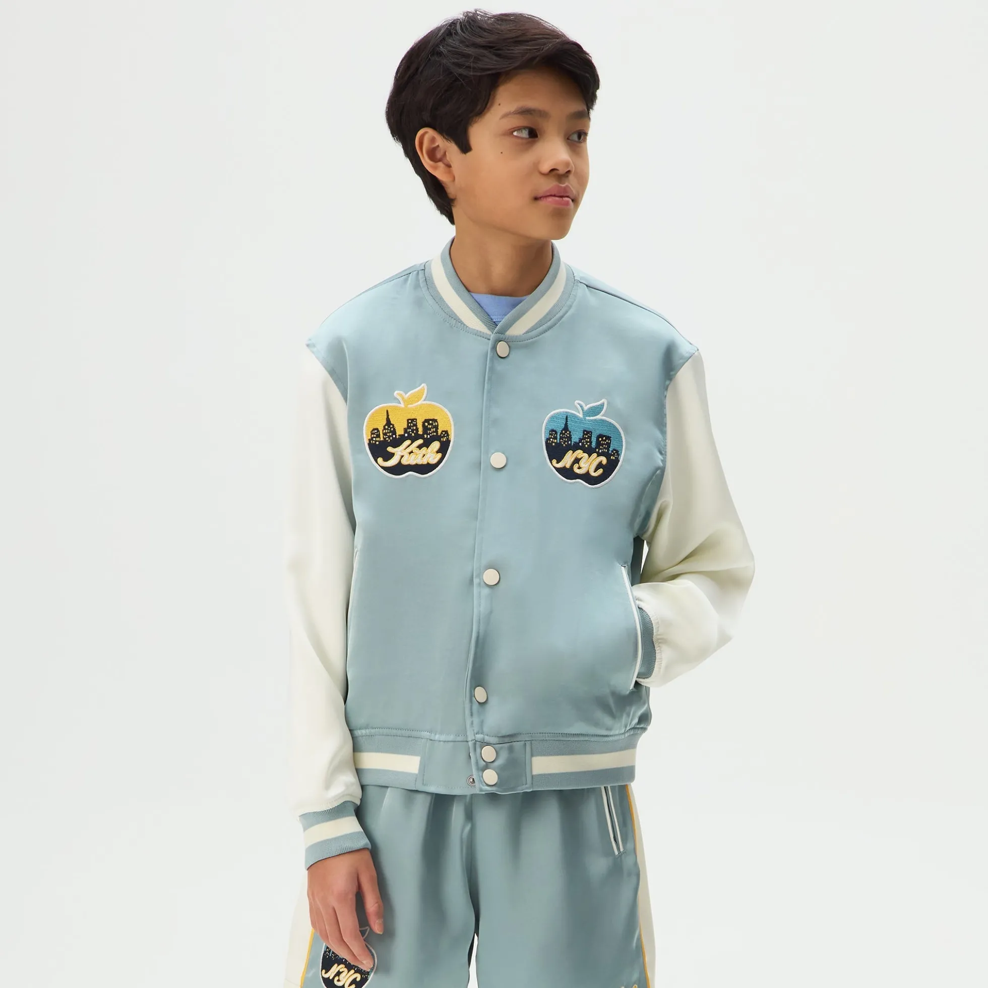 Kith Kids Satin New York Souvenir Jacket