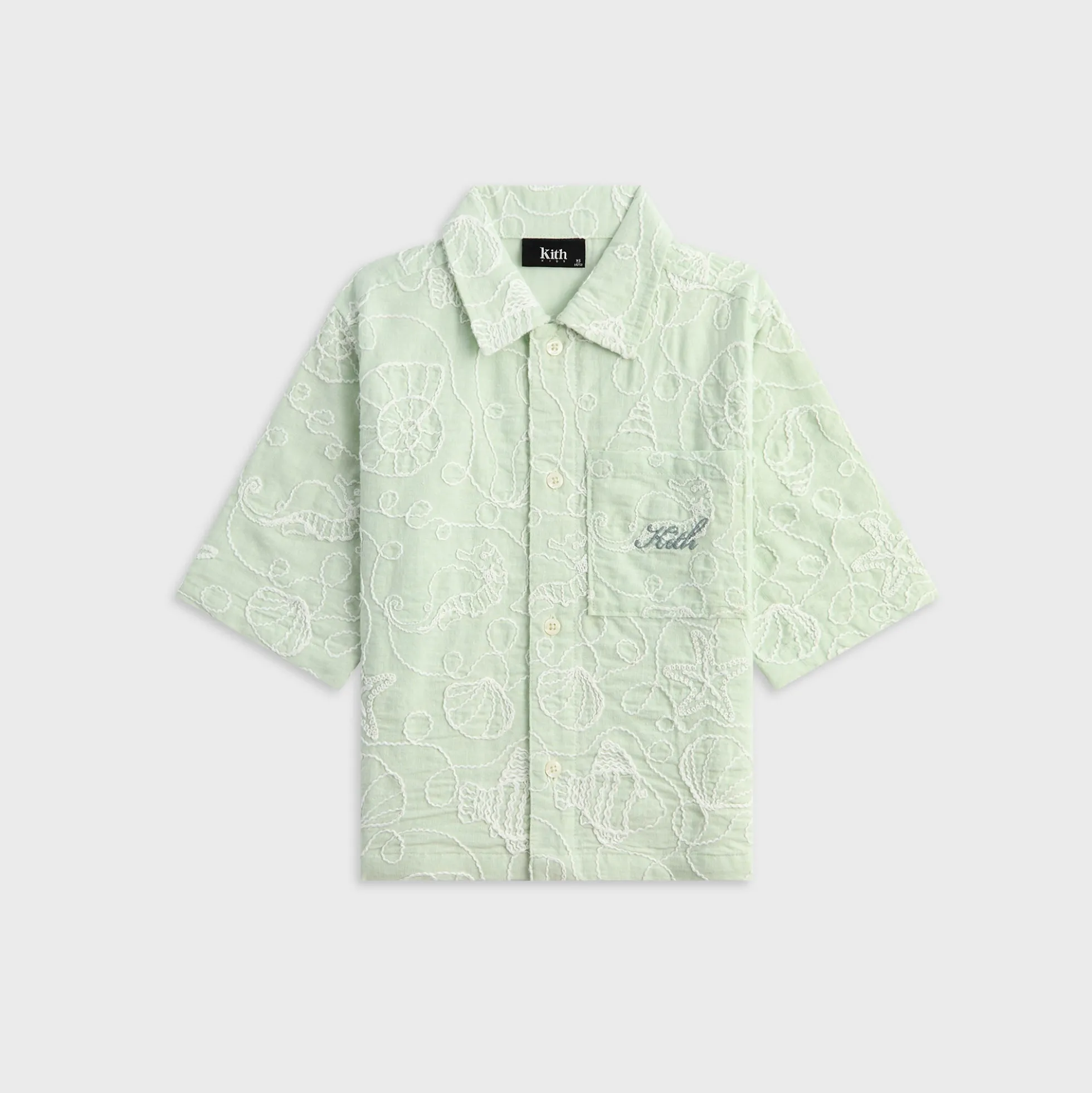 Kith Kids Seaside Bennet Camp Shirt