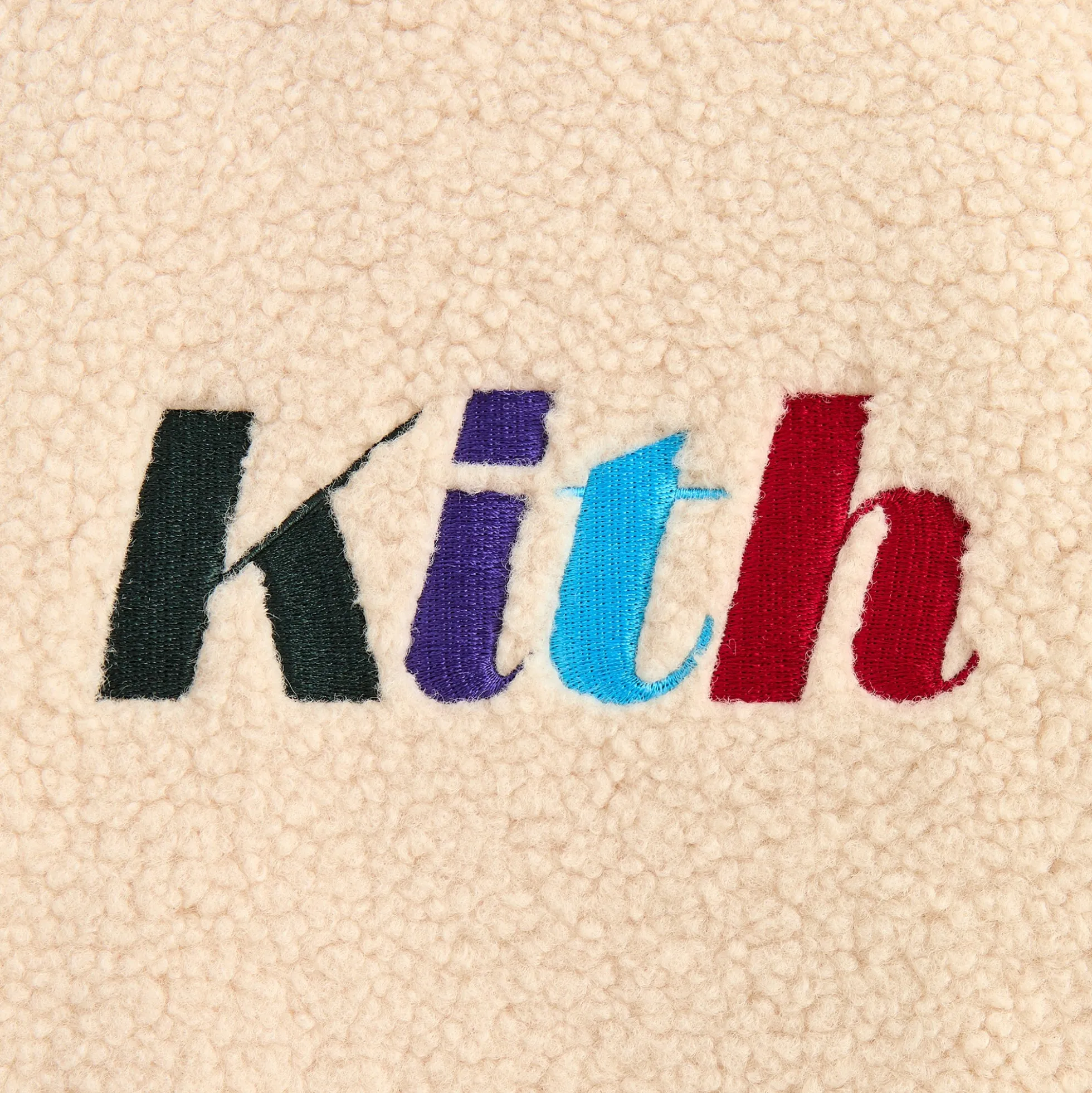 Kith Kids Sherpa Logo Crewneck