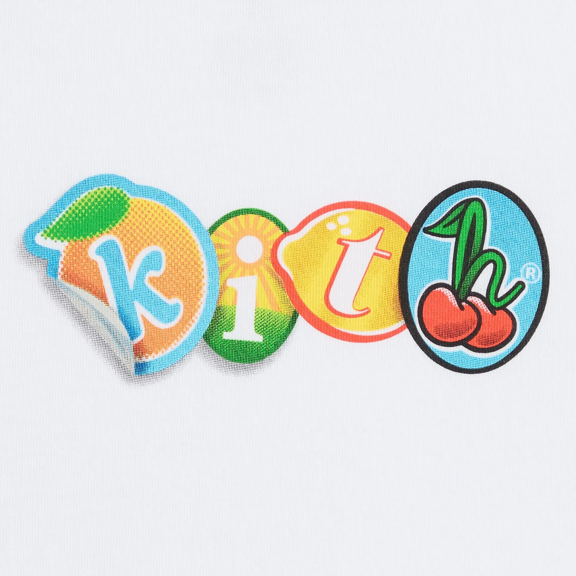 Kith Kids Stickers Graphic Mulberry II Tee