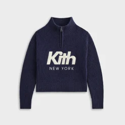 Kith Kids Sweater Rib Hunter Quarter Zip