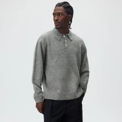 Kith Marled Harmon Rugby Pullover