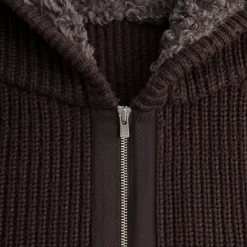Kith Merino Knit Quarter Zip Hoodie