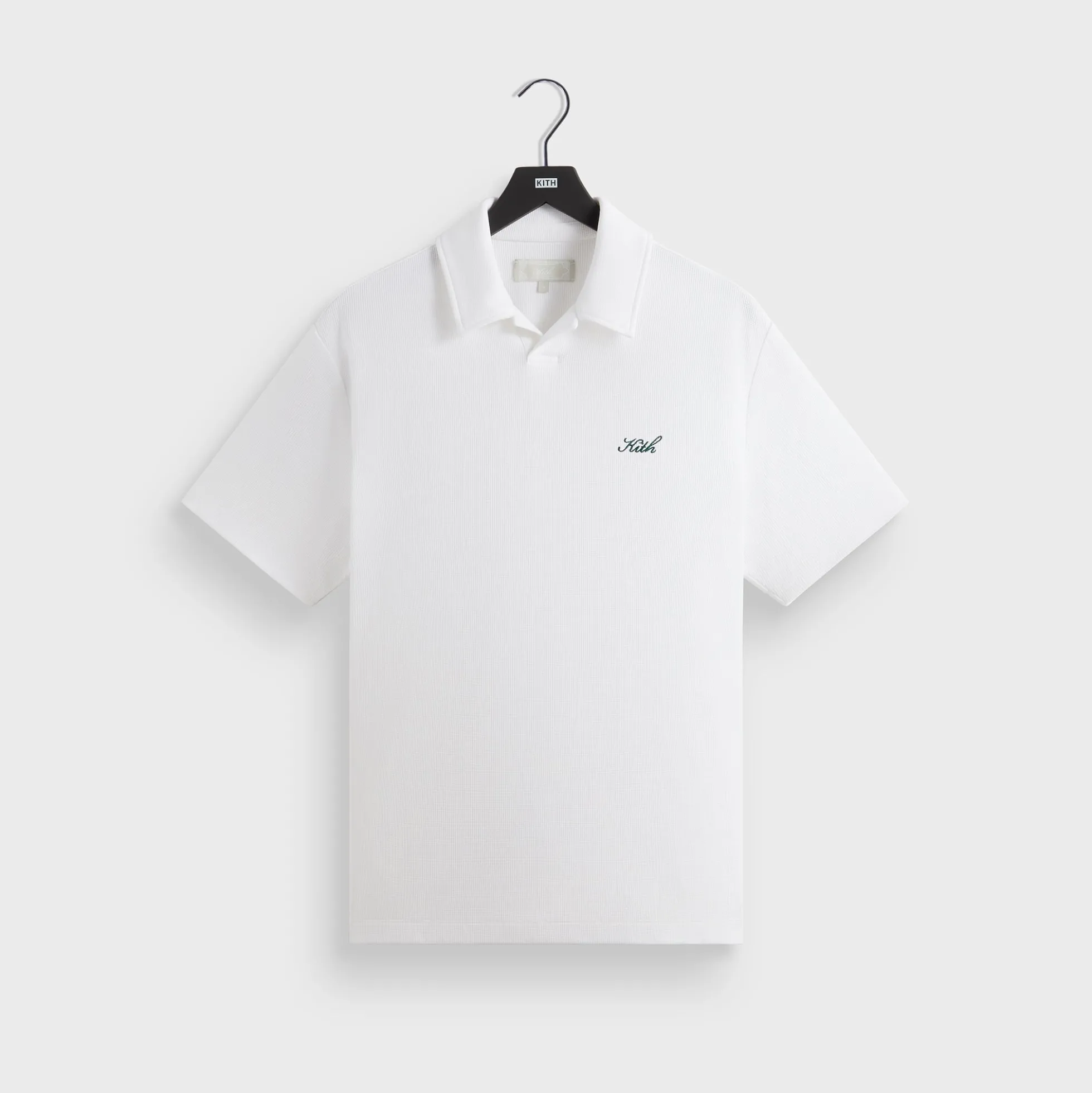 Kith Micro Waffle Drew Polo Shirt