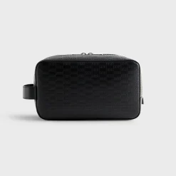 Kith Monogram Leather Dopp Kit