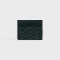 Kith Monogram Suede Card Holder