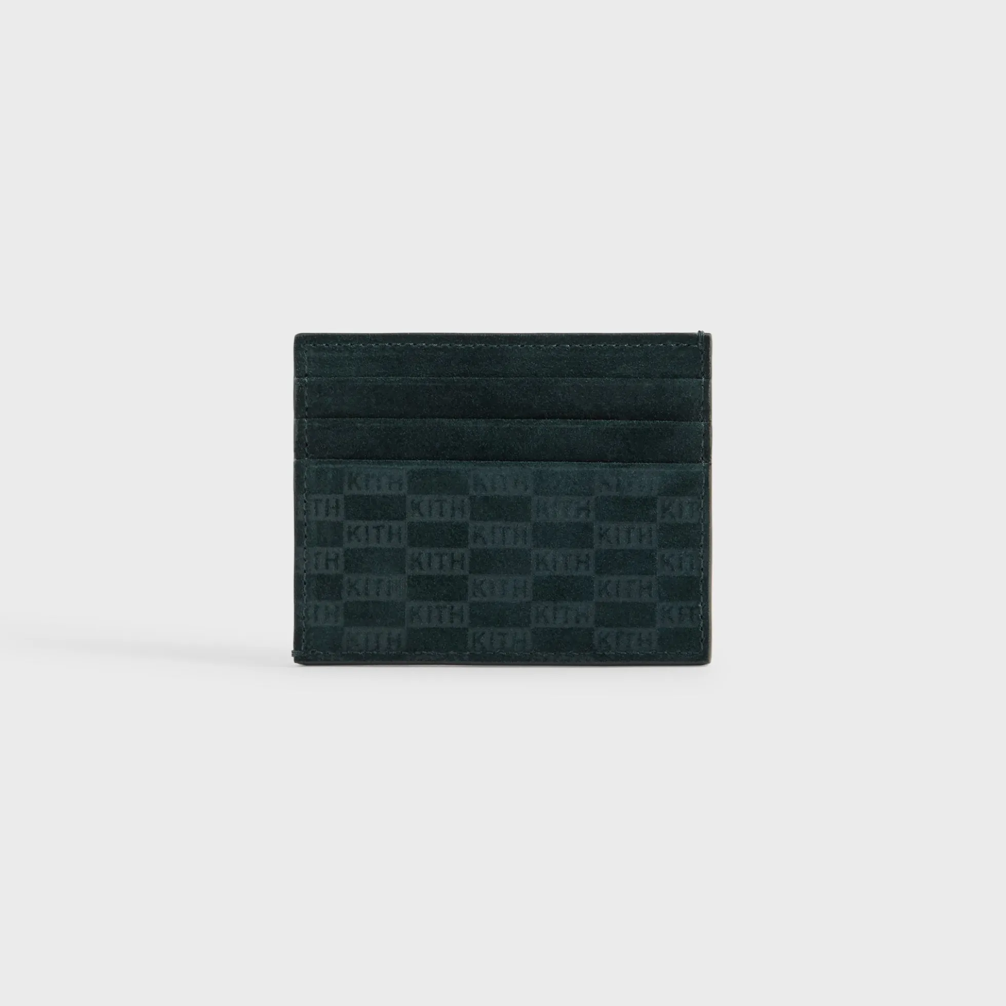 Kith Monogram Suede Card Holder