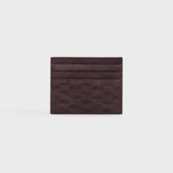 Kith Monogram Suede Card Holder
