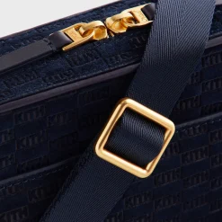 Kith Monogram Suede Crosswalk K20 Bag