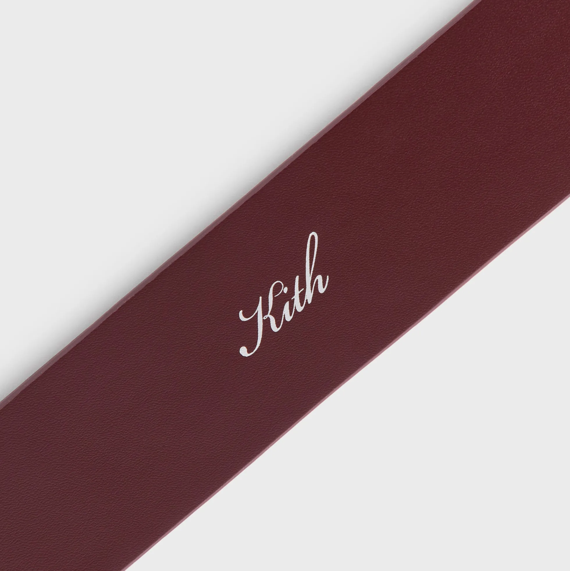 Kith Monogram Suede Leather Belt